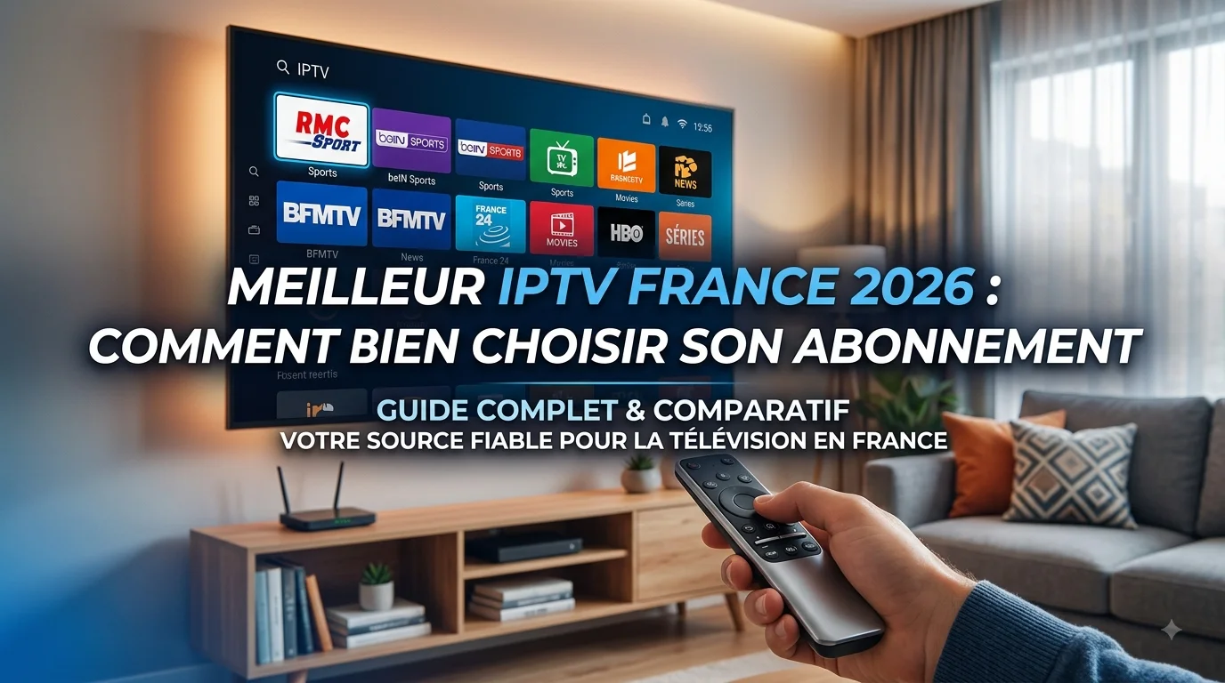 Meilleur IPTV France 2026 — comment choisir son abonnement IPTV