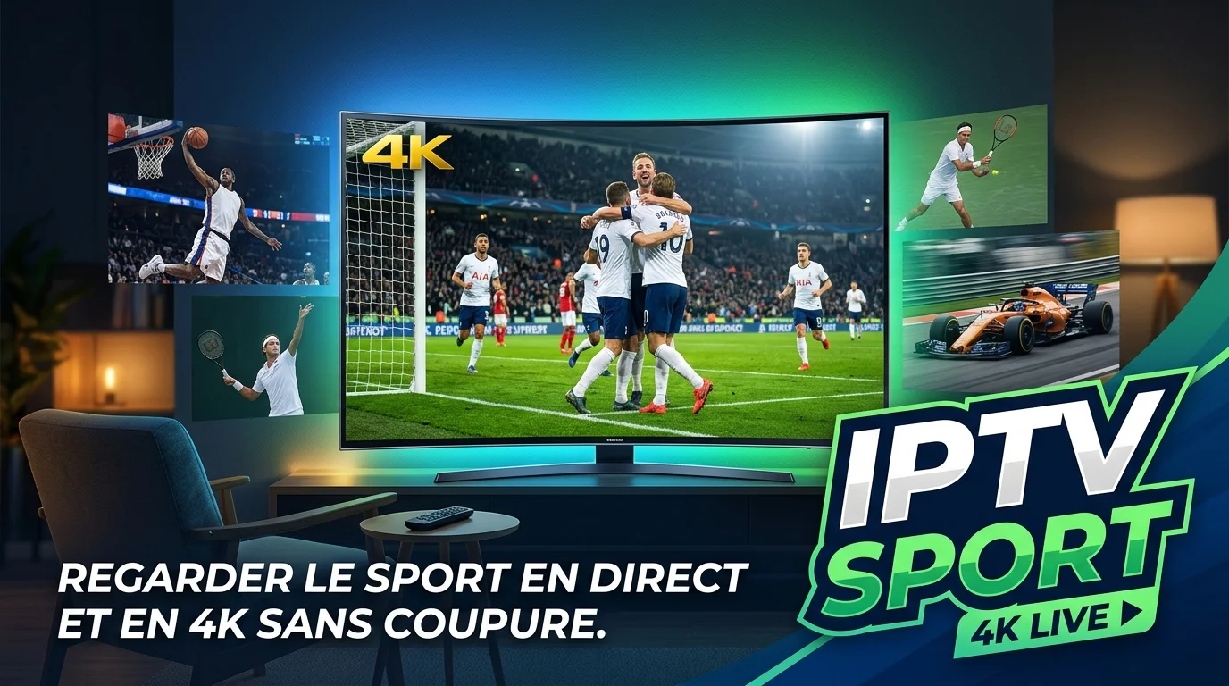 IPTV sport — regarder le sport en direct et en 4K avec un abonnement IPTV stable