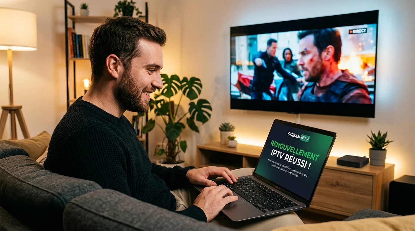 Abonnement IPTV expiré — vérifier sa date d'expiration et prolonger au bon moment